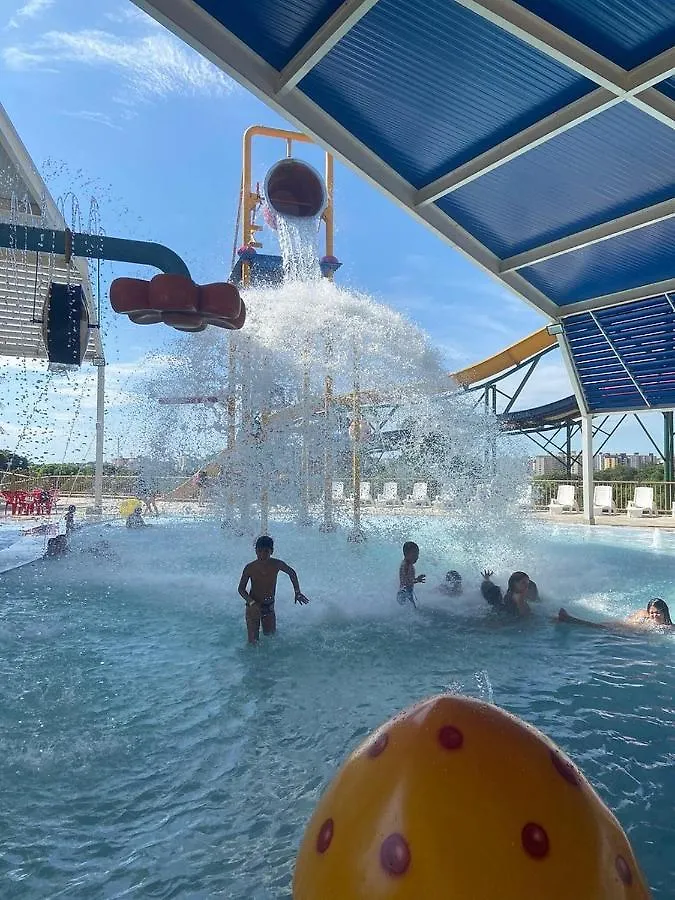 Aparthotel Piazza Diroma Acesso Diroma Acqua Park Gratuito Star Temporada Caldas Novas Brasil